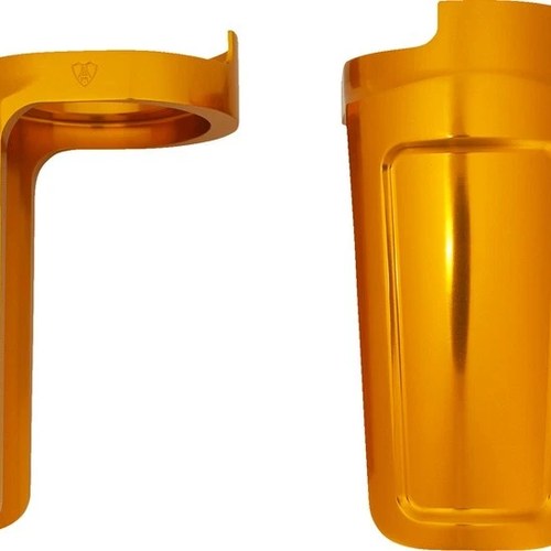 Arlen Ness Method Fork Guards Gold #120-020 Harley Davidson