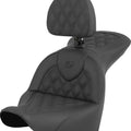 Saddlemen RoadSofa LS Seat With Backrest #284935 Harley Davidson