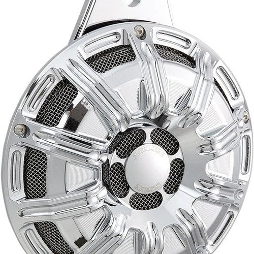 Arlen Ness 10-Gauge Horn Kit Chrome 70-251 for Harley-Davidson Big Twin