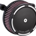 Arlen Ness Big Sucker Stage 1 Air Cleaner Kit Slot Track Black #18-308