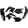 Acerbis Plastics Kit Black fits Kawasaki KX250F 2006-2008