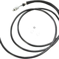 Drag Specialties Black Vinyl Hydraulic Clutch Line 76-1/8" +6" Black #211912