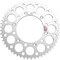 Renthal Sprocket Rear 53T 520 Ultralight Aluminum Silver #224U-520-53GPSI