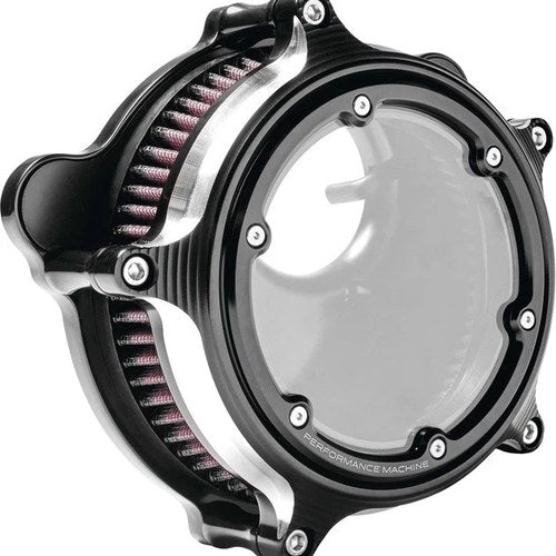 Performance Machine Vision Series Air Cleaner Contrast Cut #0206-2156-BM
