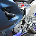 Shogun No-Cut Frame Sliders Black #750-6619 for Yamaha YZF-R7 2022-2023