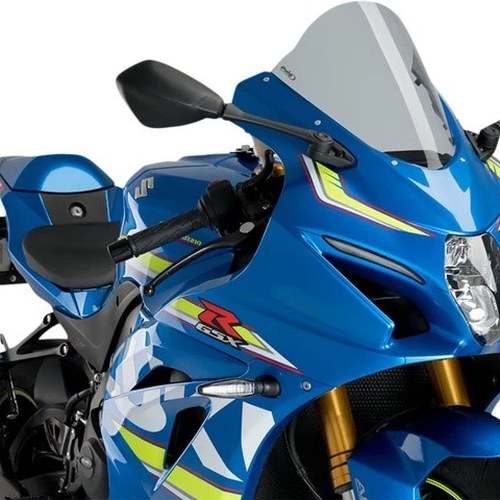 Puig R Racer Windscreen Smoke 3631H for Suzuki GSX-R1000R/GSX-R1000/GSX-R1000X