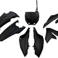 UFO Complete Plastics Kit Black #YAKIT322001 fits Yamaha YZ65 2019-2025