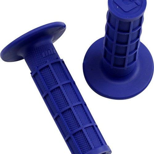 Odi Ruffian Full-Waffle MX Grips 120mm Blue