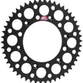 Renthal Sprocket Rear 52T 420 Ultralight Aluminum Black Kawasaki KX100/KX80/KX85