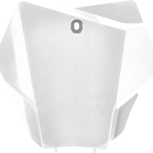 Acerbis Front Number Plate White #2872760002 Gas MC 125 2021-2023