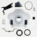 Klock Werks Fxrp Pursuit Style Fairing Kit Unpainted KWB-03-0100 Harley Davidson