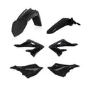 Acerbis Plastics Kit Black #2936160001 for Yamaha YZ125/YZ250/YZ250X 2022-2025