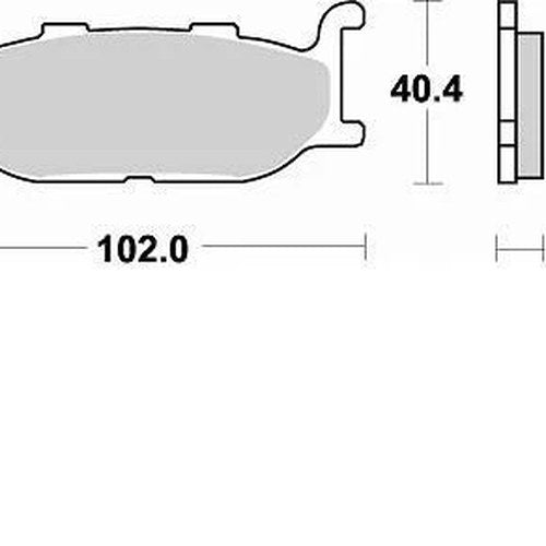 Braking SM1 Brake Pads #750SM1 for Yamaha