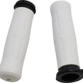 Avon Grips Old School Rubber Grips White #OLD-69-WHITE-FL Harley Davidson