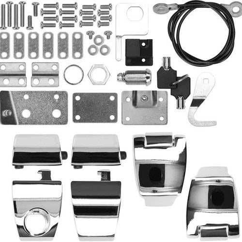 Saddle Tramp Premium Tourpak Latch Hardware Kit #BC-TPHK Harley Davidson