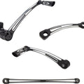 Arlen Ness Deep Cut Solo Foot Control Kit Black #420-108 Harley Davidson