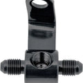 Goodridge Universal Brake Junction Block w/Brake Switch Mount Rear Black Harley