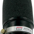 Uni Universal Clamp-On Snowmobile Pod Air Filter Angled 2-1/4" ID 4" L