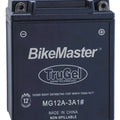 BikeMaster TruGel Battery #MG12A-3A1 fits Yamaha/Honda/BMW/Aprilia