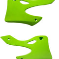 Acerbis Radiator Shrouds Green for Kawasaki KX250 2-Stroke/KX125 1999-2002