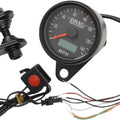 DS Programmable Mini Electronic Speedometer 2.4" Matte Black