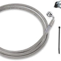DS Braided Brake Line Kit Front +10" Harley Davidson Softail/Dyna #143714