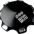 Joker Machine Gas Cap Cover Union Jack Black #09-040UB Triumph