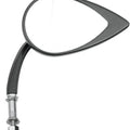 DS Tank Tuff Short Stem Teardrop Mirror Black