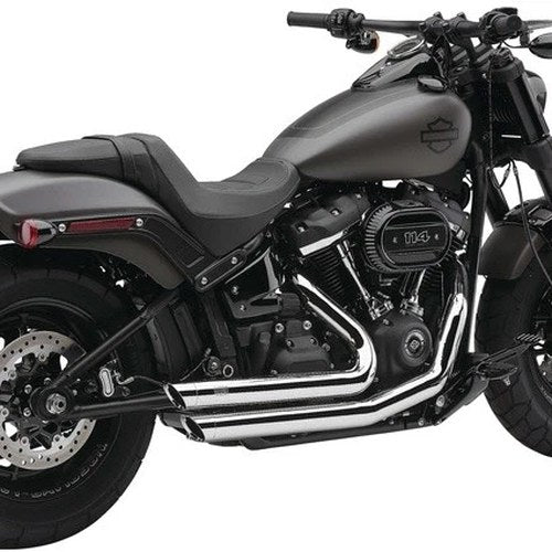 Cobra Speedster Slashdown Exhaust System Chrome #6864 Harley Davidson