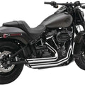 Cobra Speedster Slashdown Exhaust System Chrome #6864 Harley Davidson
