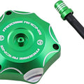 Moose Gas Cap Green for Kawasaki KX250F/KX450F/KLX110L/KX100/KX85/KX250/KLX450R