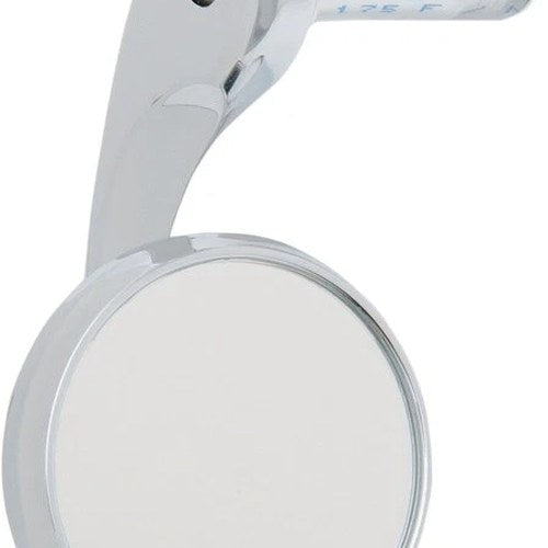 Todd's Cycle Bar-End Shooter Mirror Left Chrome 7/8"-1" Each