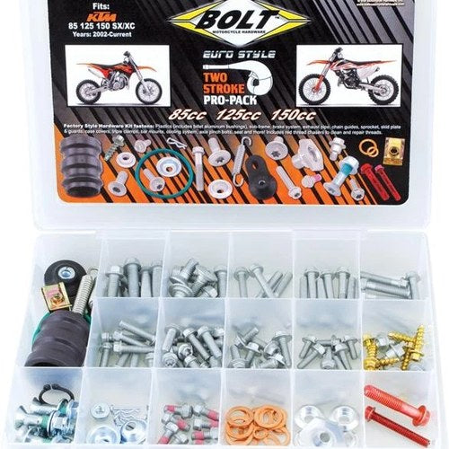 Bolt Motorcycle Hardware Pro Pack #EUPP-85/150 KTM/Husqvarna