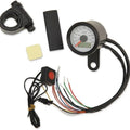 DS Mini Electronic Speedometer with Indicator Lights Kph Black/White #1138767