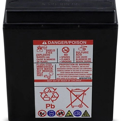 Yuasa Battery Agm Maintenance Free Factory-Activated Battery #YUAM7RH4L