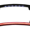Custom Dynamics Quad Radius All-In-One License Plate Frame Black