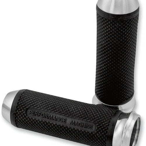 Performance Machine Elite Grips Chrome #0063-2027CH Harley Davidson
