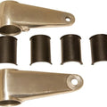 Emgo Universal Aluminum Headlamp Mounting Brackets Polished