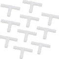 Motion Pro Tee-Shape Hose Connector for 3/8" I.D. Hose 10-Pack