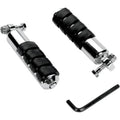 Kuryakyn Longhorn Iso Footpegs Male Mount Chrome #8024 Harley Davidson