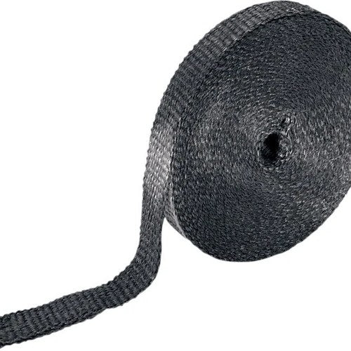 Moose Exhaust Wrap 50' x 1" Black