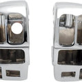 DS Radiused Switch Housing Kit w/ Radio and Cruise Chrome Harley Davidson 141719