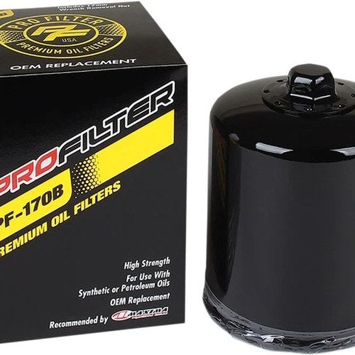 Pro Filter Premium Oil Filter Black #PF-170B Harley Davidson
