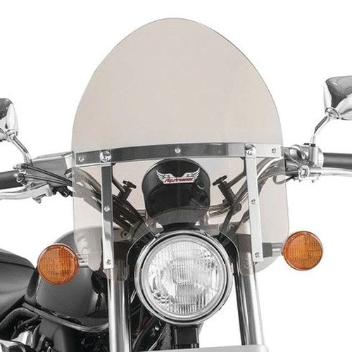 Slipstreamer HD-0 Mini Police Windshield Smoke/Chrome #HD-0-T