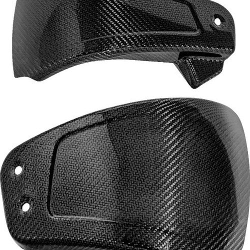 Saddlemen Carbon Fiber Side Covers Glossy Black #CF-825-001 Harley Davidson