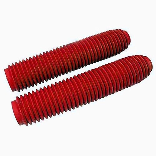 Emgo Fork Boots 34-Pleat 380mm L 43mm D Red