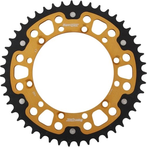 Supersprox Stealth Rear Sprocket 520 47T Gold RST-460-47-GLD for Kawasaki/Suzuki