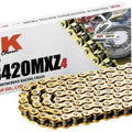 RK 420 MXZ-4 Chain 134 Links Gold