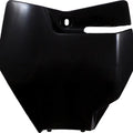 UFO Front Number Plate Black GG07116001 Gas MC 85