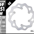 Galfer Wave Rotor Rear #DF451W for Yamaha YZ125/YZ400F/WR400F